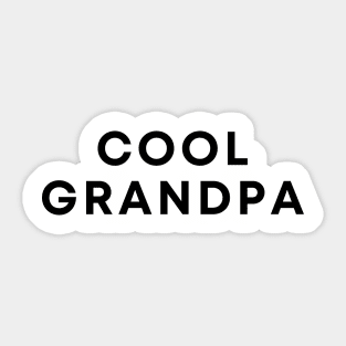 Cool Grandpa Sticker